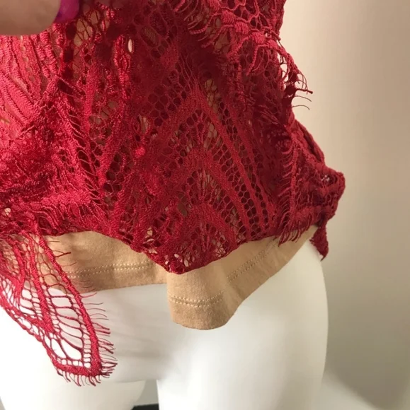 NWT Express crochet racerback tank top - Picture 5 of 9